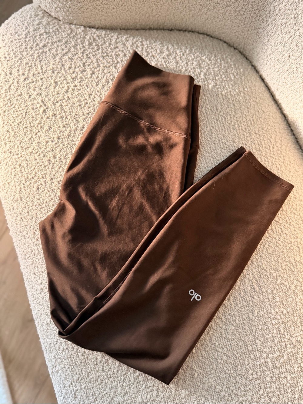 ALO Yoga Chocolate Brown High-Rise Leggings